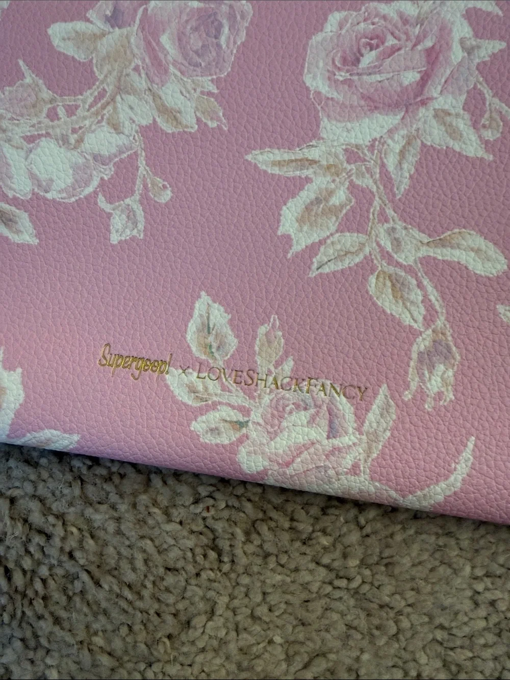 LoveShackFancy x Supergoop Flat Pouch - Picture 2 of 4